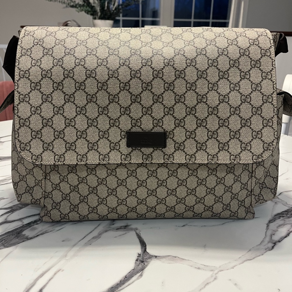 Gucci diaper bag